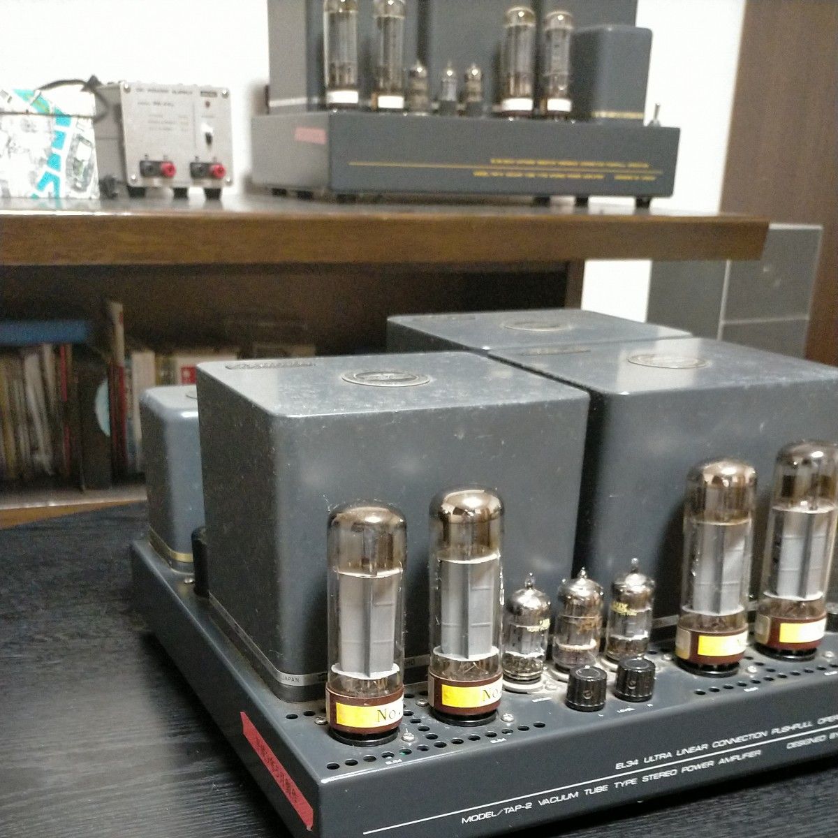 値下げ 超重量級 UESUGI TAP-2 パワーアンプ レア 動作 真空管パワー