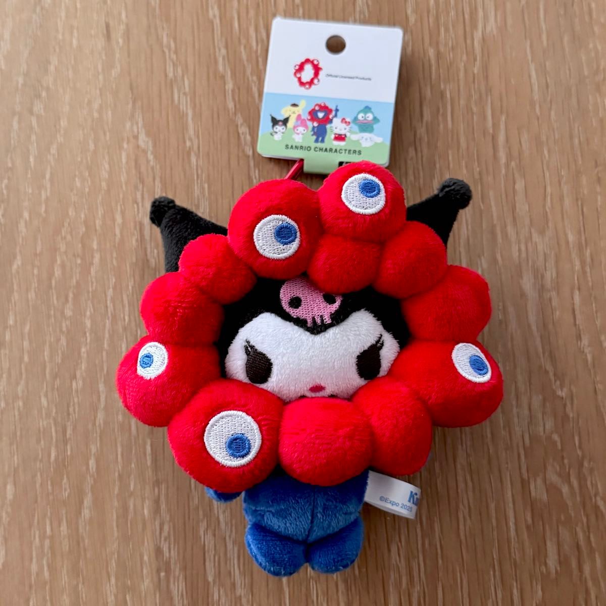 新品未使用 関西万博2025限定 ミャクミャク クロミ カラビナ付