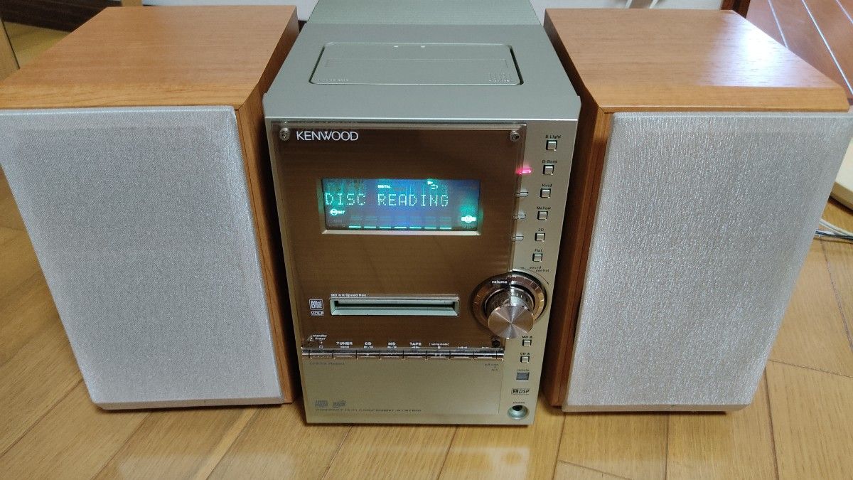 KENWOOD ケンウッド RXD-SL3MD ミニコンポ 2003年製 リモコン・ 説明書