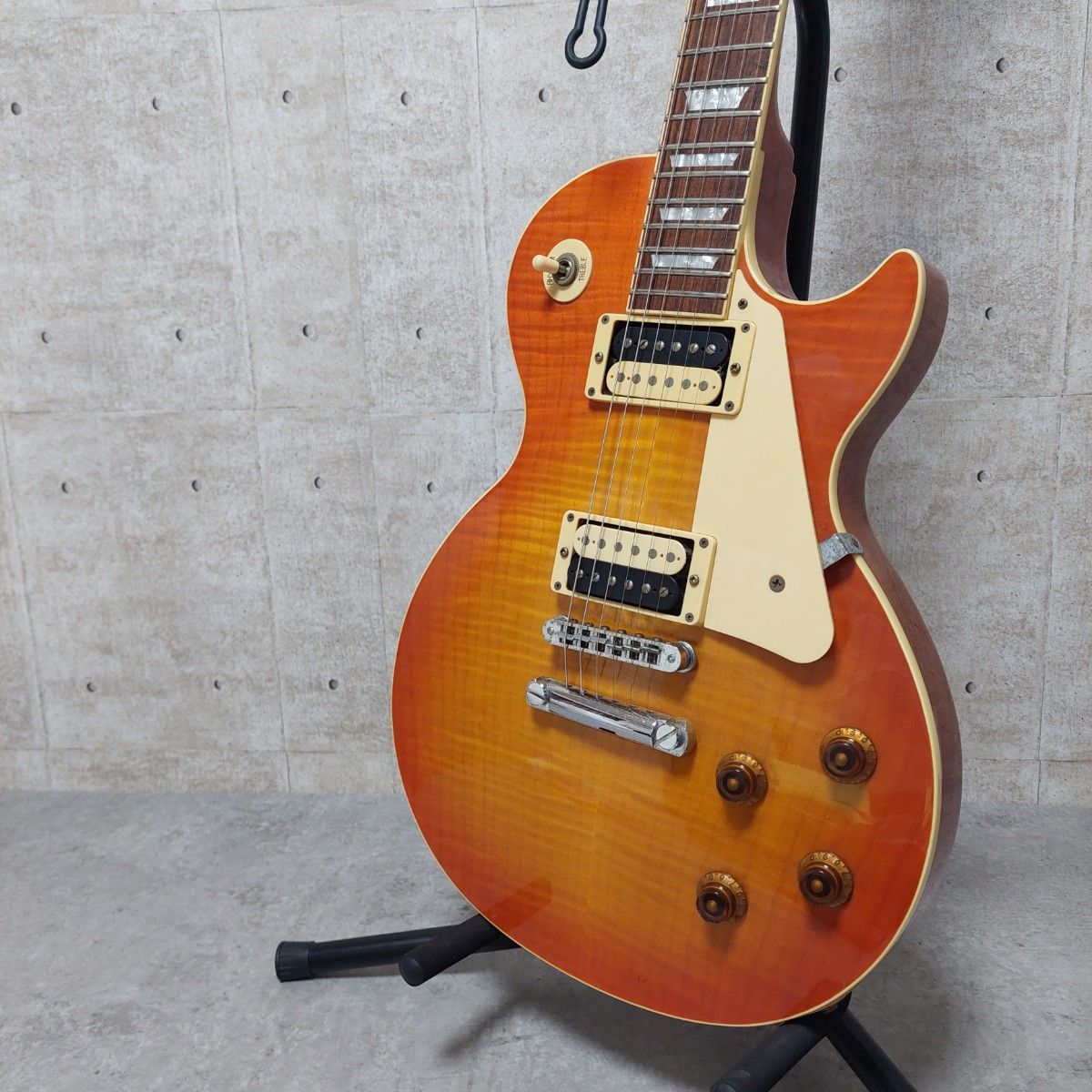 美品】レイドバック Laid Back レスポール チェリー サンバースト 虎杢