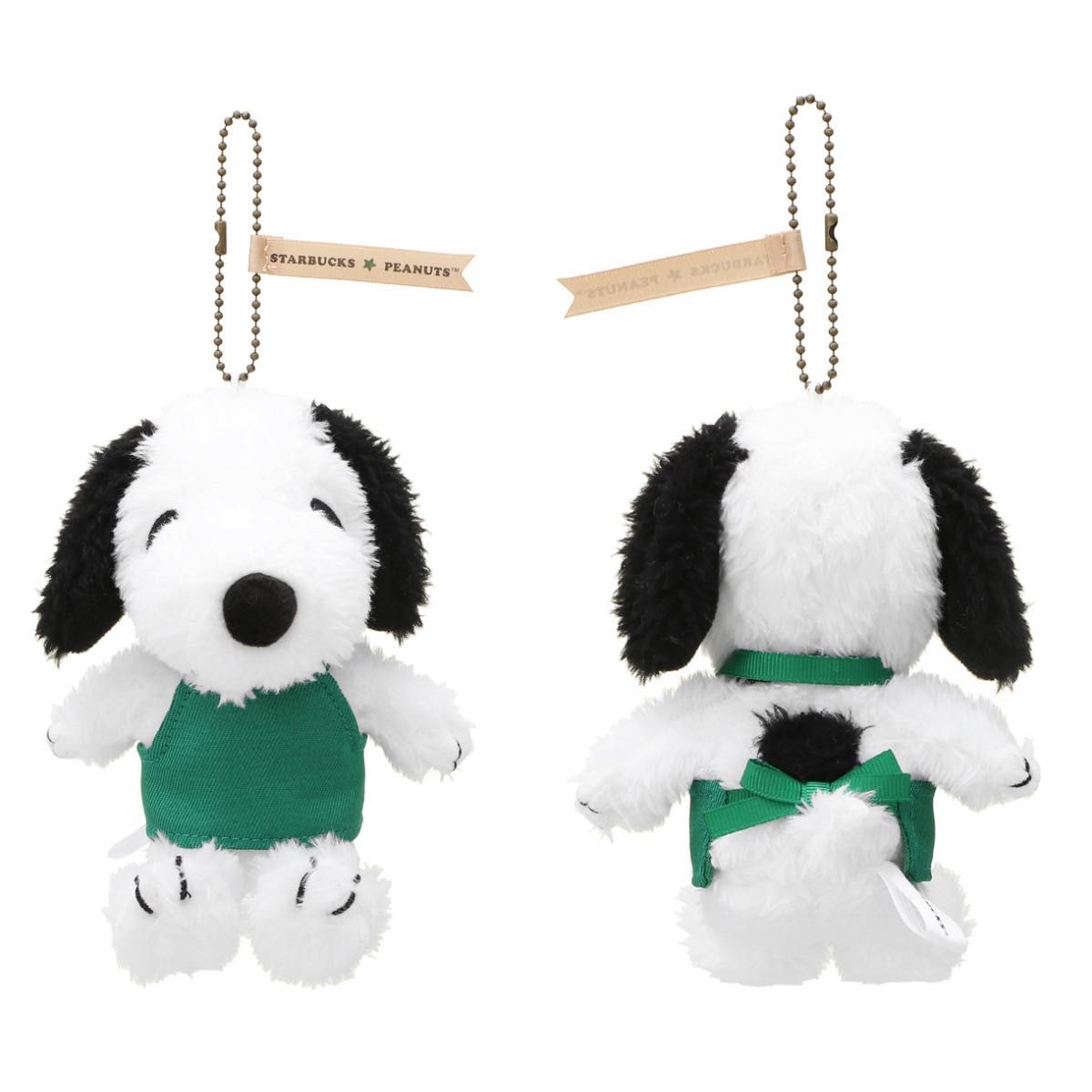 未使用 スタバ 2022年 スヌーピー ぬいぐるみ キーホルダー