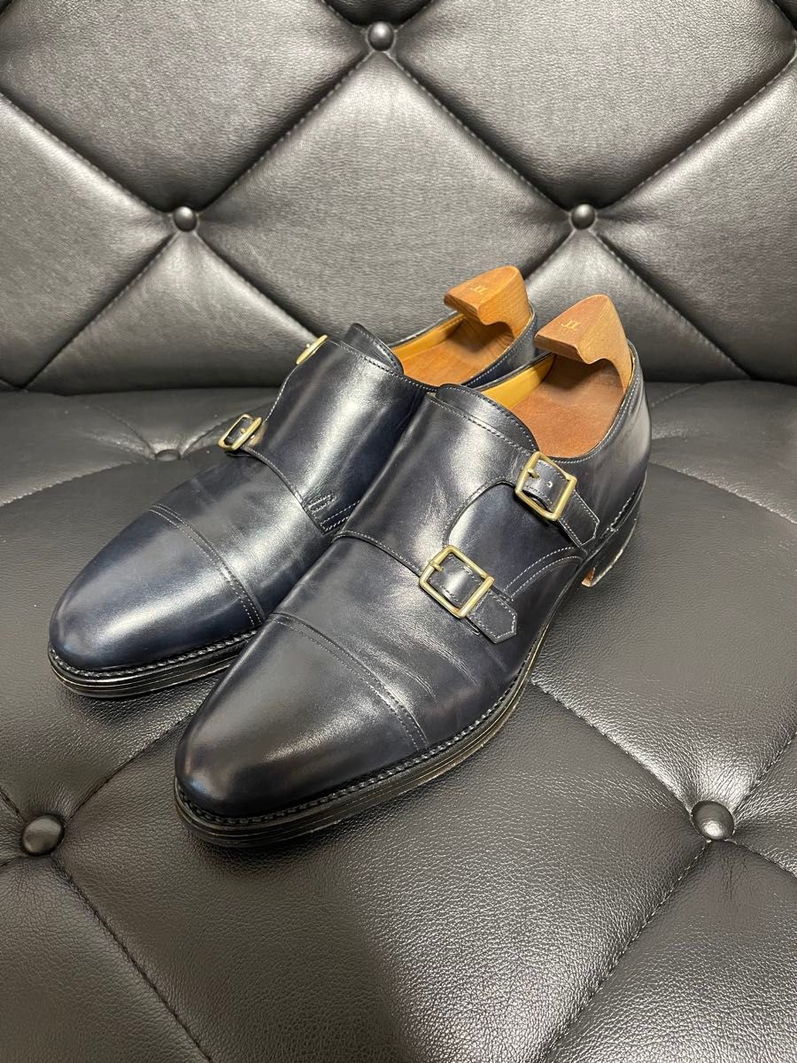 ジョンロブ ウィリアム John Lobb WILLIAM 7 5E ネイビー ミュージアム