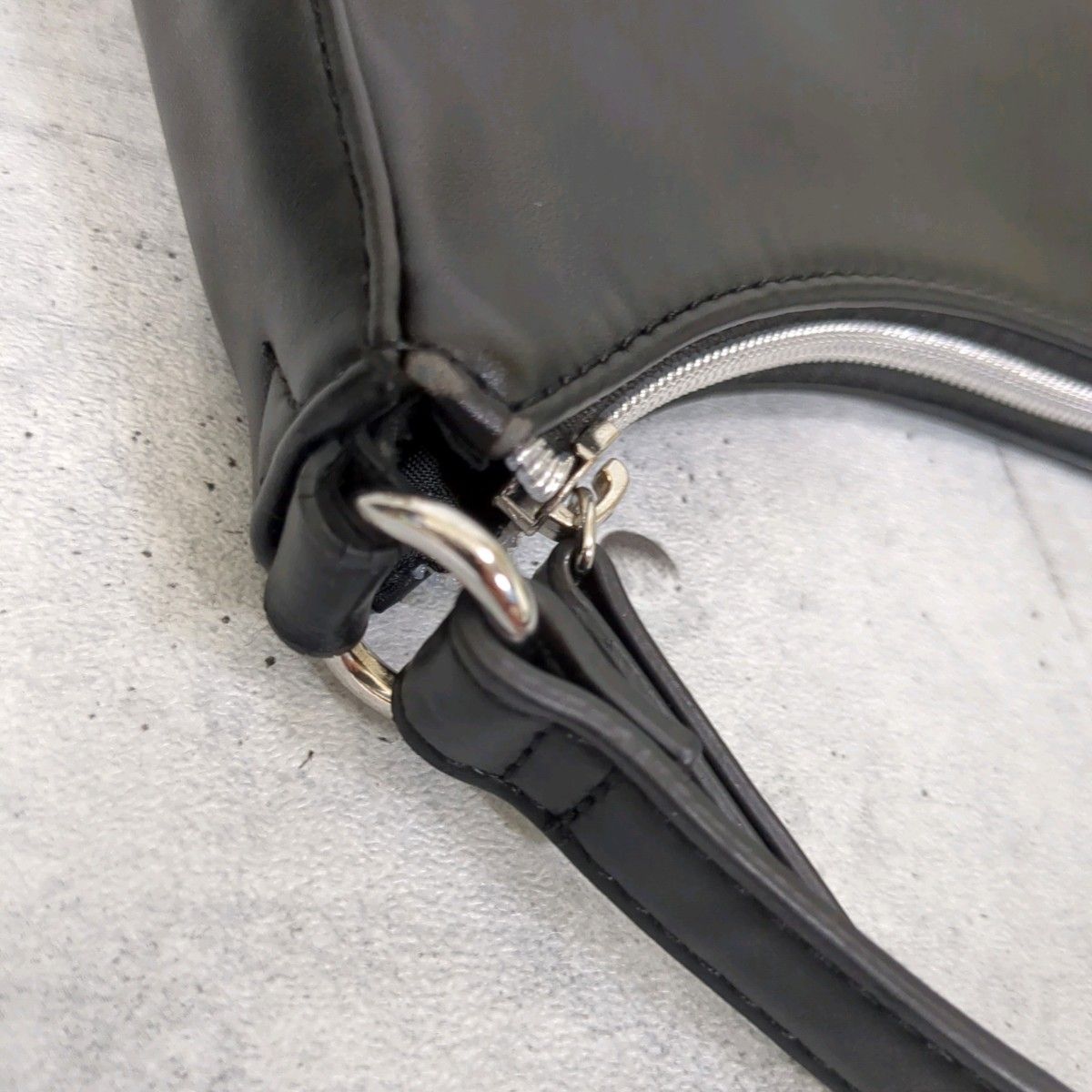 00s archive one shoulderbag halfmoon y2k ショルダーバッグ ブラック