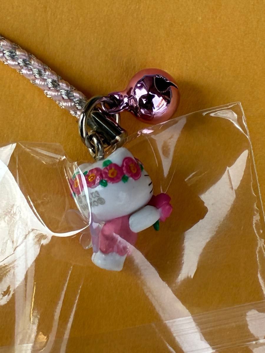 レア 未使用品 北海道限定 フラワーアイランド ストラップ 根付け ご