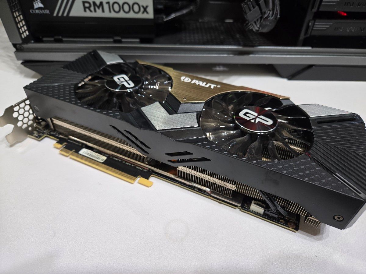 Palit GeForce RTX2080 SUPER GRP 動作品 Palit RTX 2080 Super 動作