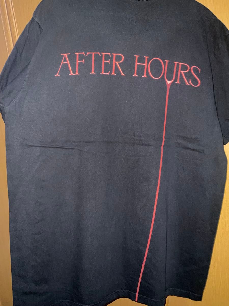 XO The Weeknd After Hours ウィークエンド Tシャツ ブラック Lサイズ