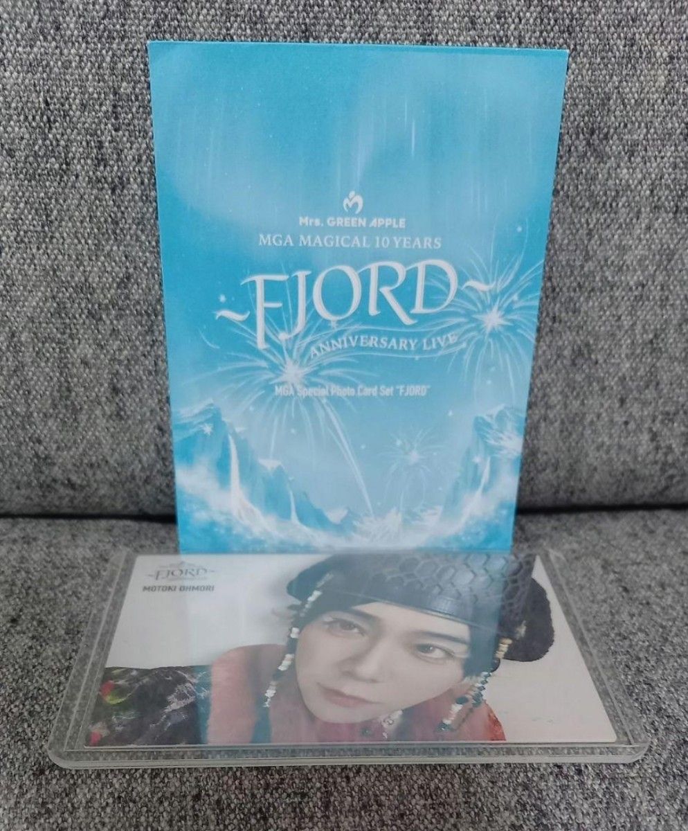 ミセスグリーンアップル フィヨルド フォトカード 大森元貴 レア FJORD