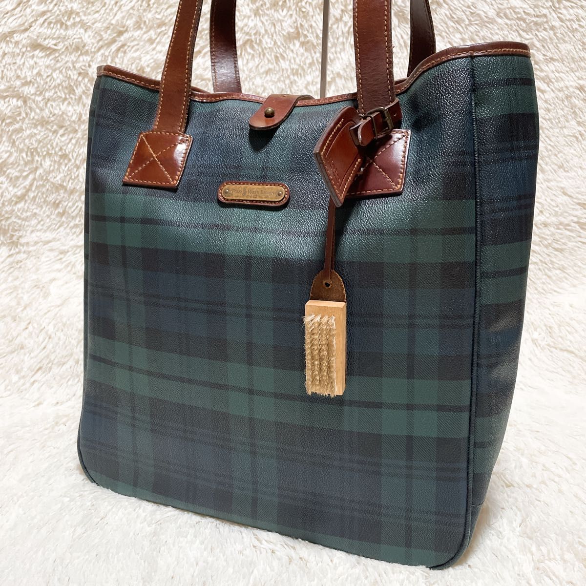 大容量】POLO RALPH LAUREN ポロラルフローレン トートバッグ PVC