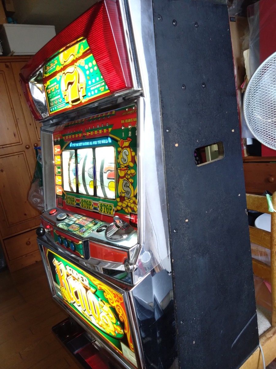 パチスロ実機 裏 スーパーリノ レモン2連ver コイン不要機付き｜Yahoo