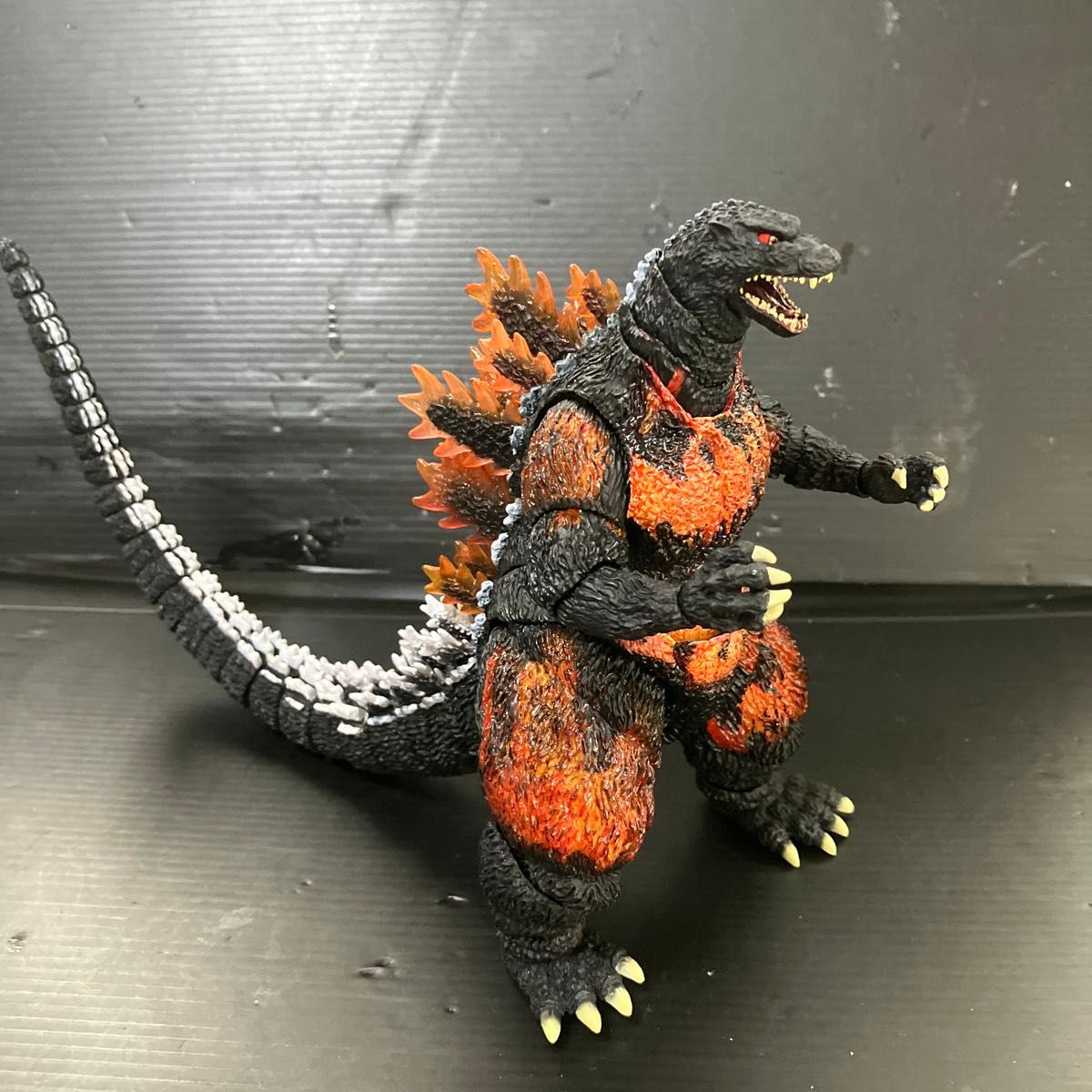 ジャンク品】モンスターアーツ バーニング ゴジラ1995 GODZILLA 箱無し