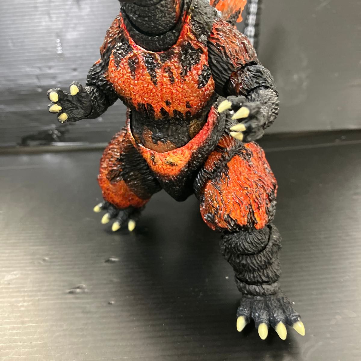 ジャンク品】モンスターアーツ バーニング ゴジラ1995 GODZILLA 箱無し