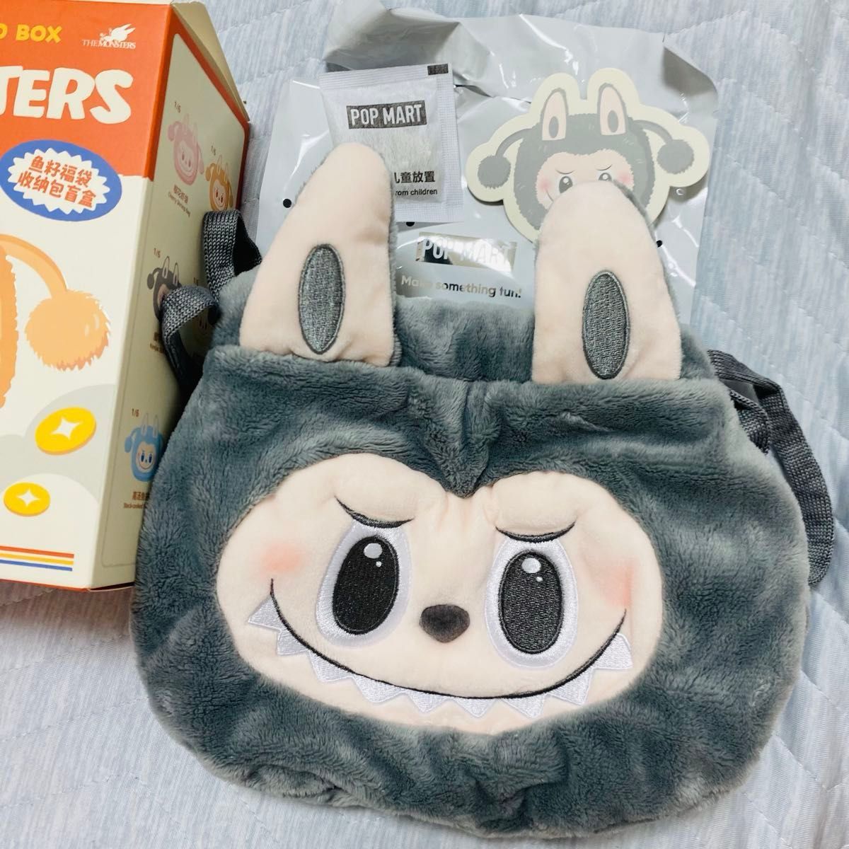 まとめ売り ラブブ 巾着 THE MONSTERS Wacky Martシリーズ 正規品 公式