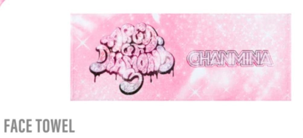 新品 新品未開封 ちゃんみな AREAOFDIAMOND3 ツアーフェイスタオル