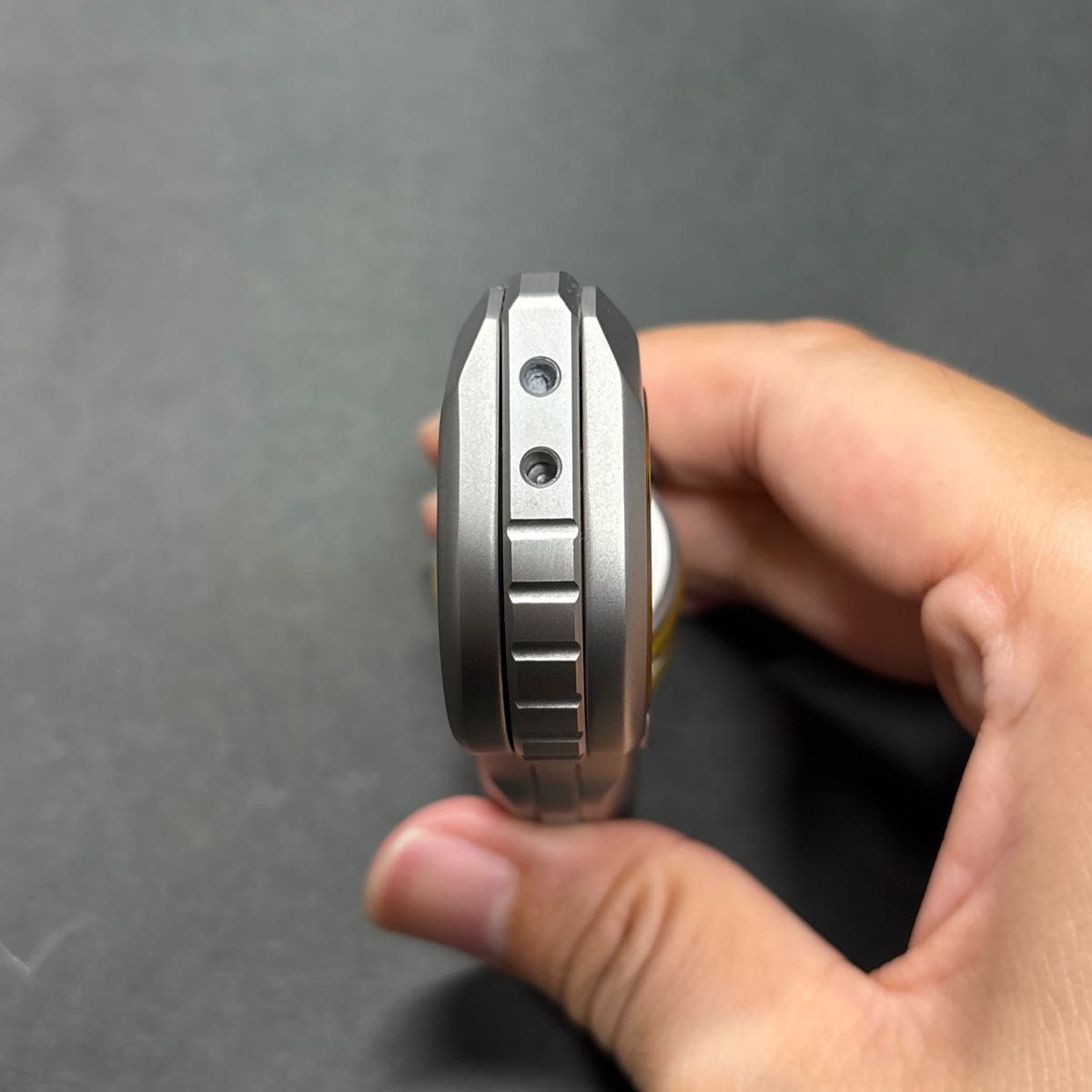 音叉内蔵 フィジェットトイ EDC グレネード型 フィジェット ハンド