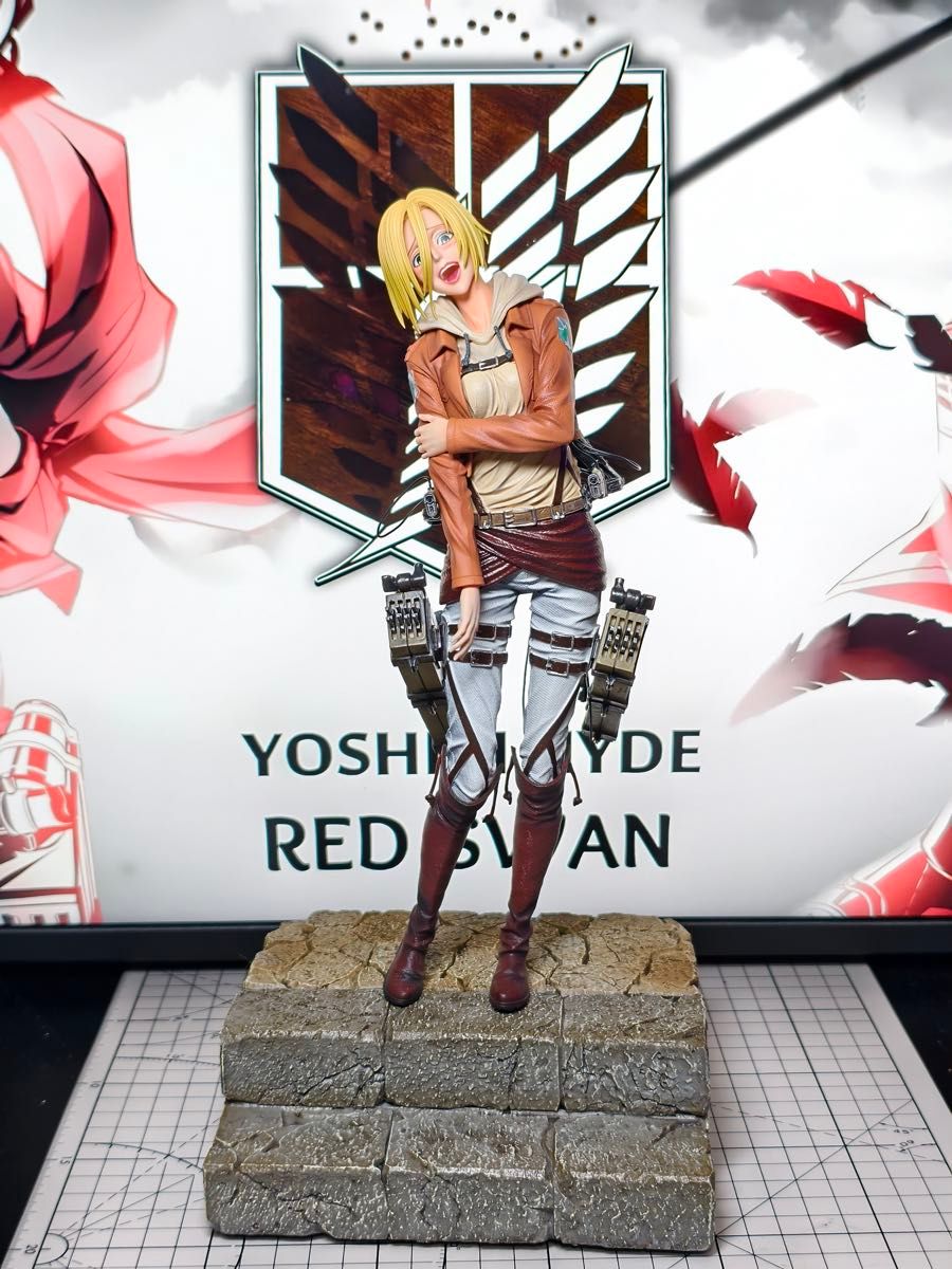 進撃の巨人 アニ・レオンハート ガレージキット ガレキ スタチュー実物