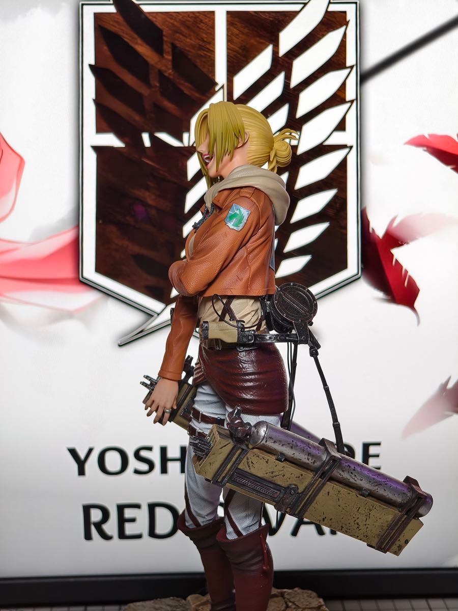 進撃の巨人 アニ・レオンハート ガレージキット ガレキ スタチュー実物