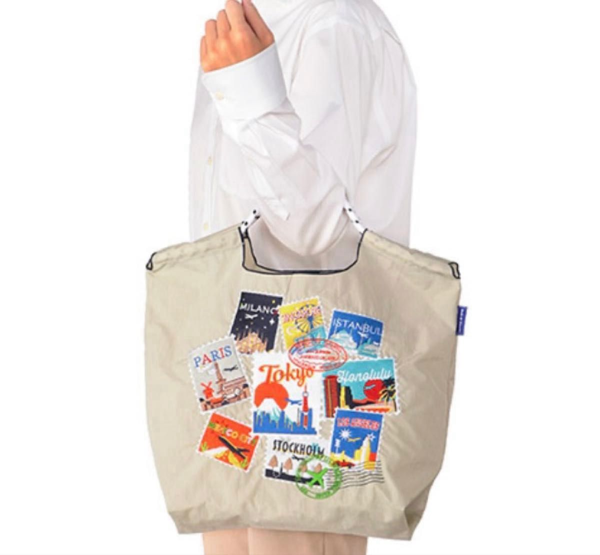 ANA ボールアンドチェーン エコバッグ Mサイズ コラボ 限定 飛行機