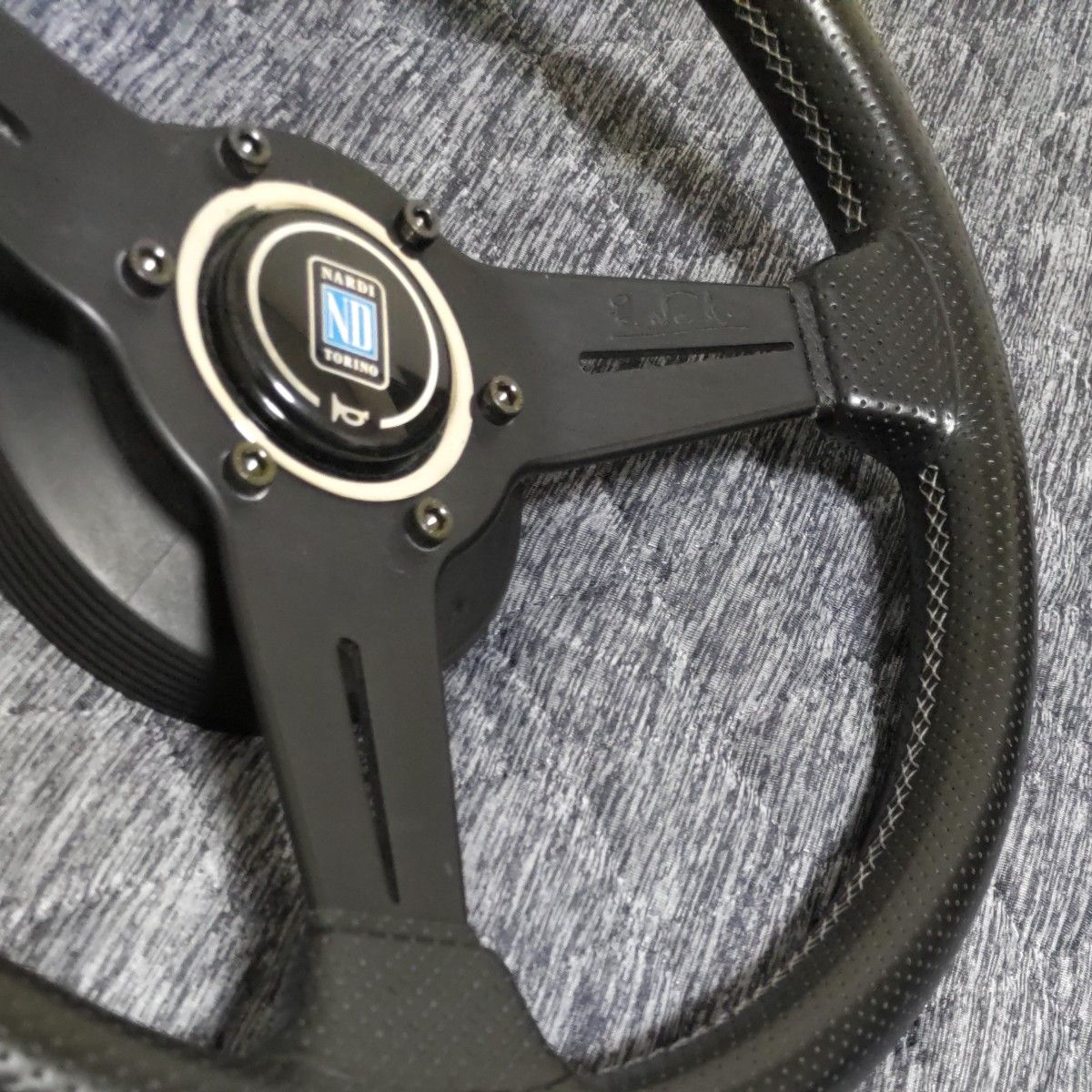 廃盤 希少 NARDI N344 340mm ナルディ クラシック 34パイ パンチング