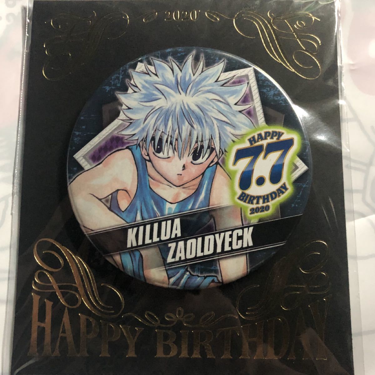 バースデイ缶バッジ バースデー缶バッジ HUNTER × HUNTER キルア