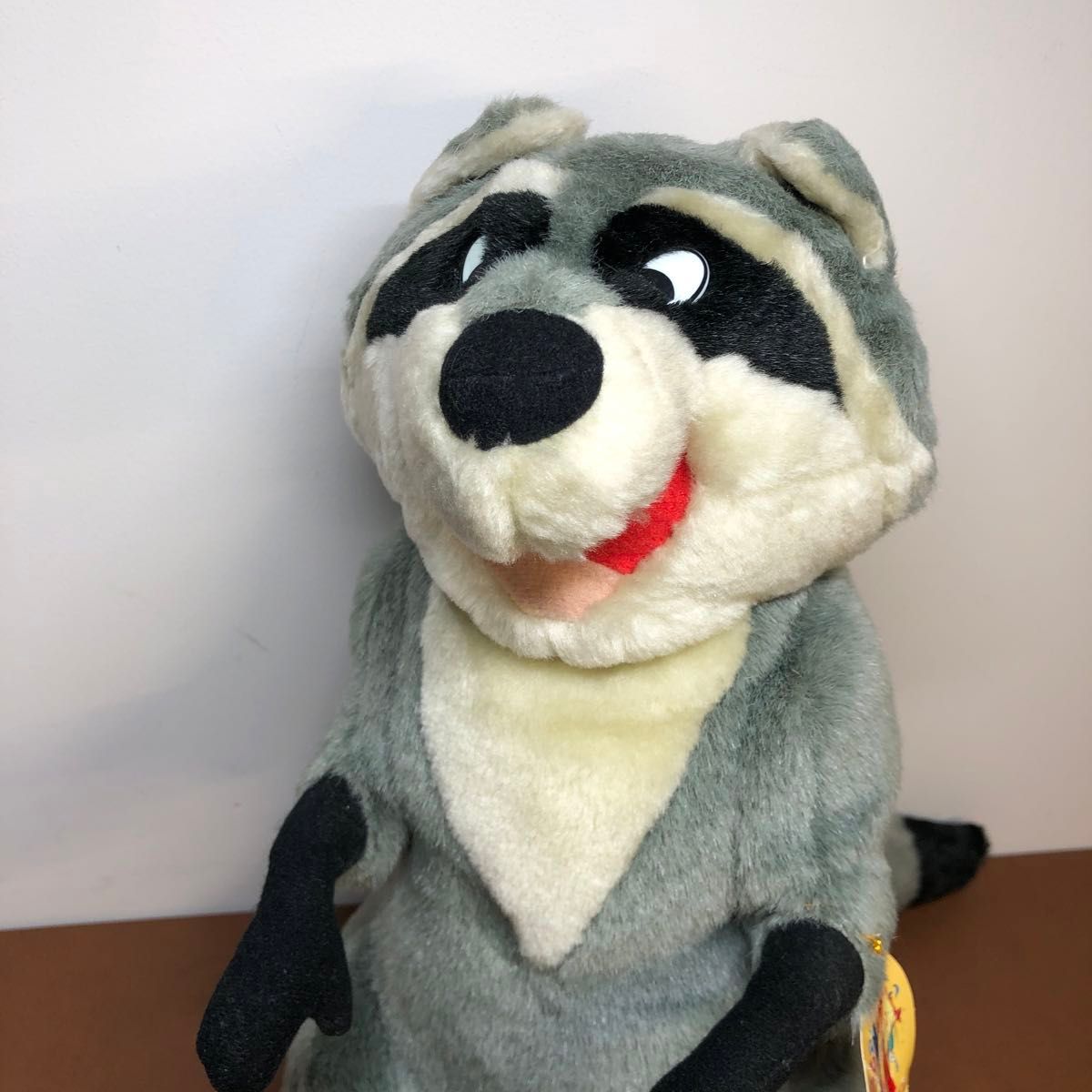ミーコ (ポカホンタス) ディズニー ぬいぐるみ ビンテージ アライグマ
