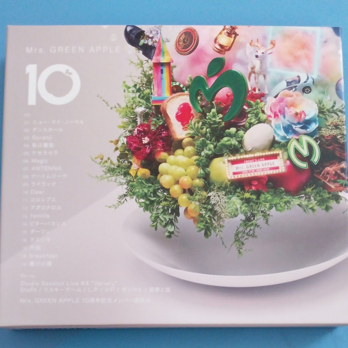 Mrs GREEN APPLE 10 初回限定盤のスリーブケース付き CD＋スペシャル