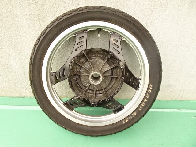 VF400F CBX400F リアワイドホイール VF流用 当時 ベース cbr gs fx