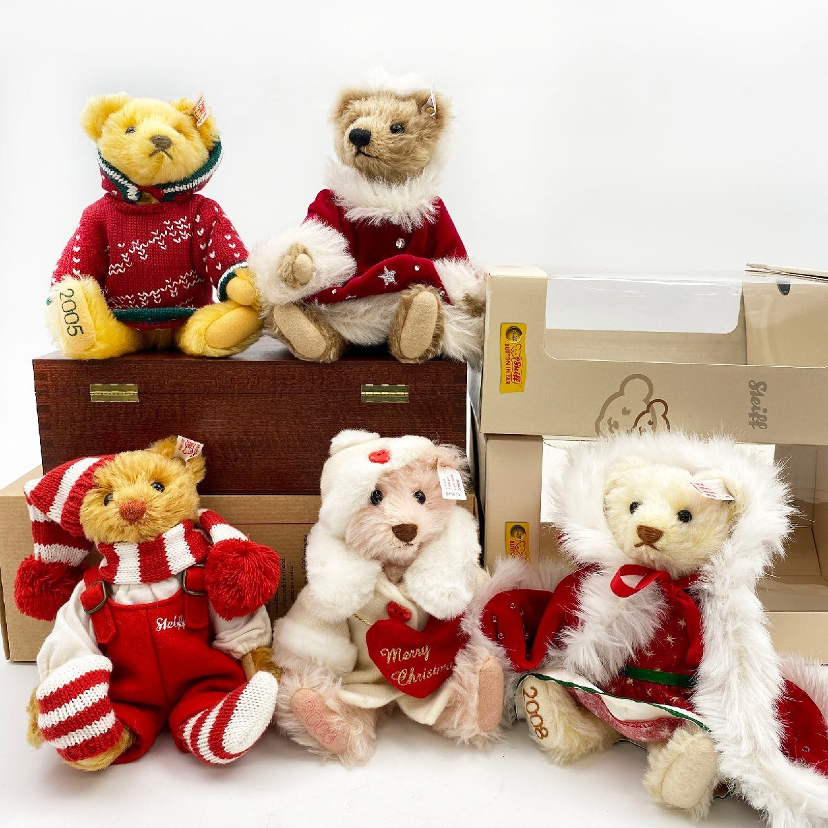 シュタイフ テディベア リトルサンタ2003 シュタイフ テディベア