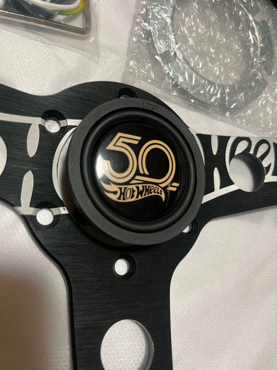 momo 50周年 ステアリング ハンドル 汎用 50th 限定 モモステ ディープ