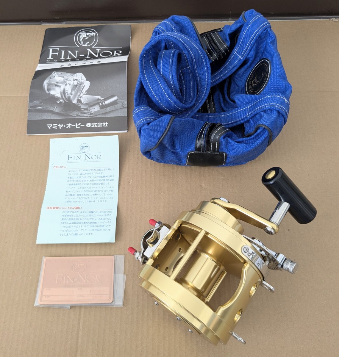 フィンノールトローリングロッド Tycoon 30lb フィンノール