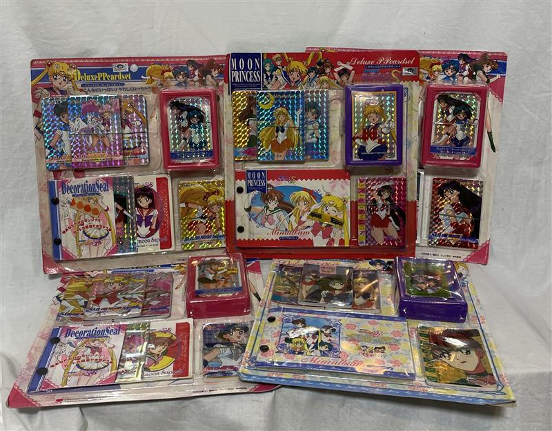 Yahoo!オークション - セーラームーン デラックス PPカード セット/5