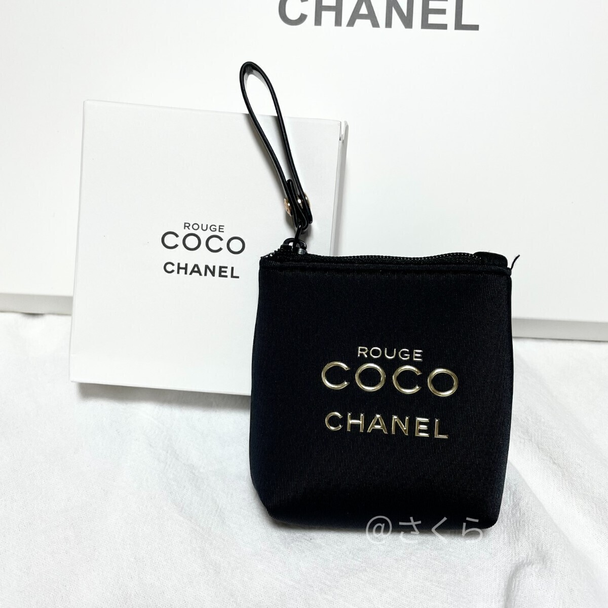 Yahoo!オークション - CHANEL 2025最新シャネル ノベルティ ミニポーチ