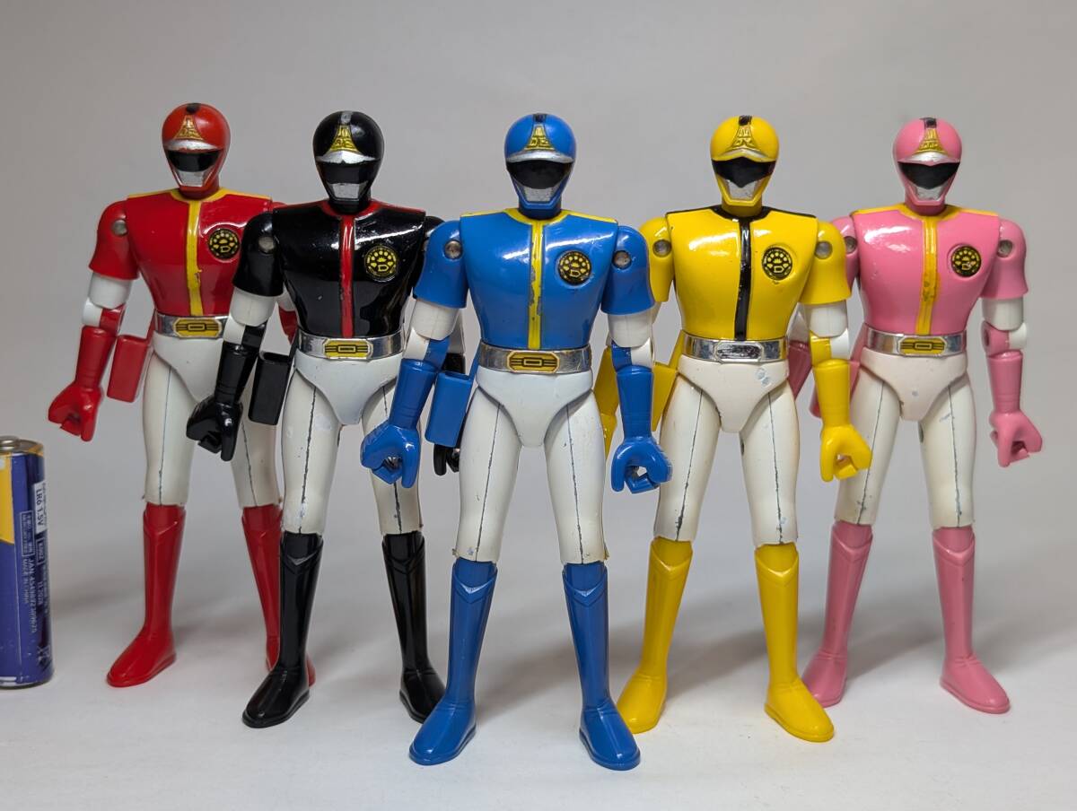 Yahoo!オークション - ポピー 科学戦隊ダイナマン ダイナレッド ブラッ