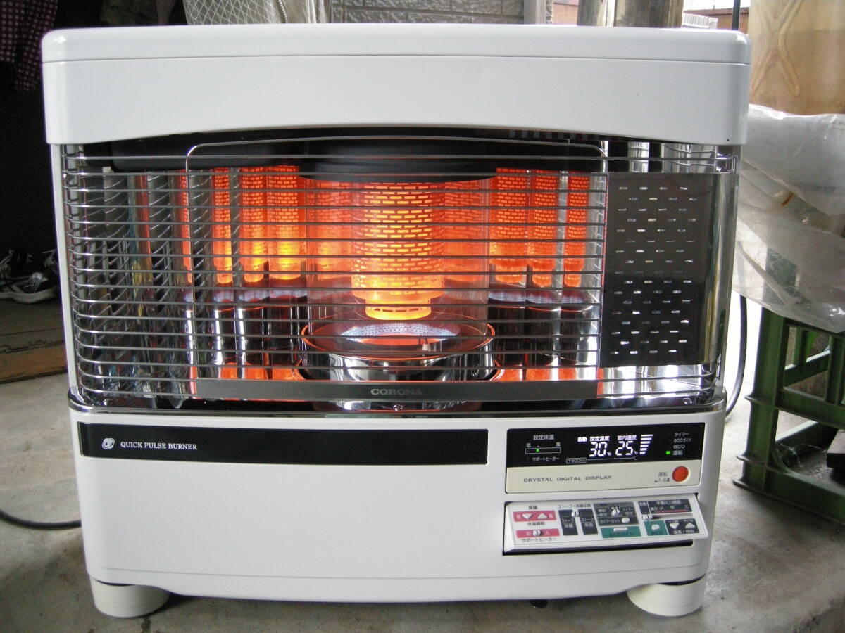 Yahoo!オークション - ”引取り限定” コロナ石油ストーブ 床暖式 20畳
