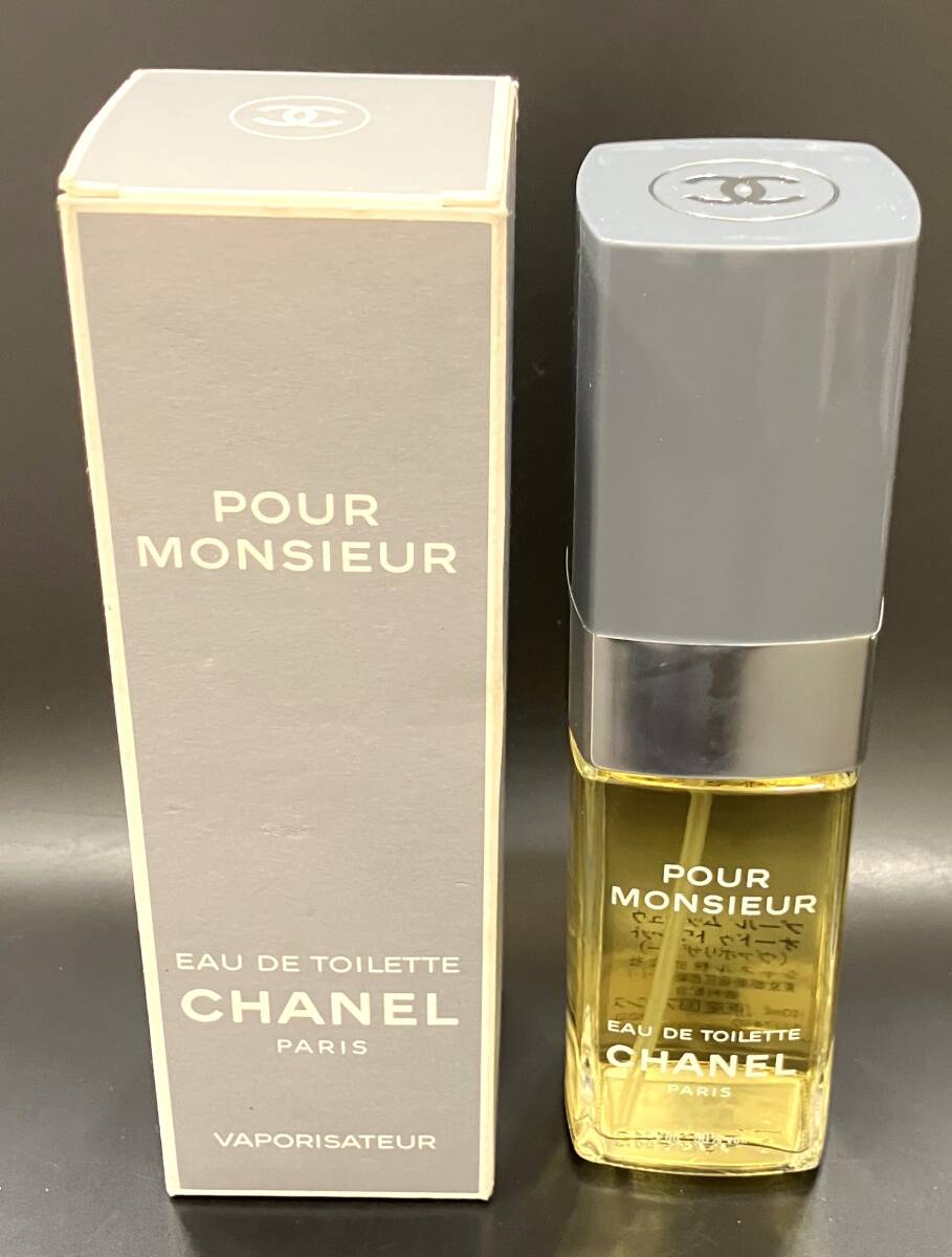 C 人気 シャネル プールムッシュウ EDT 100ml スプレー式フランス製 35