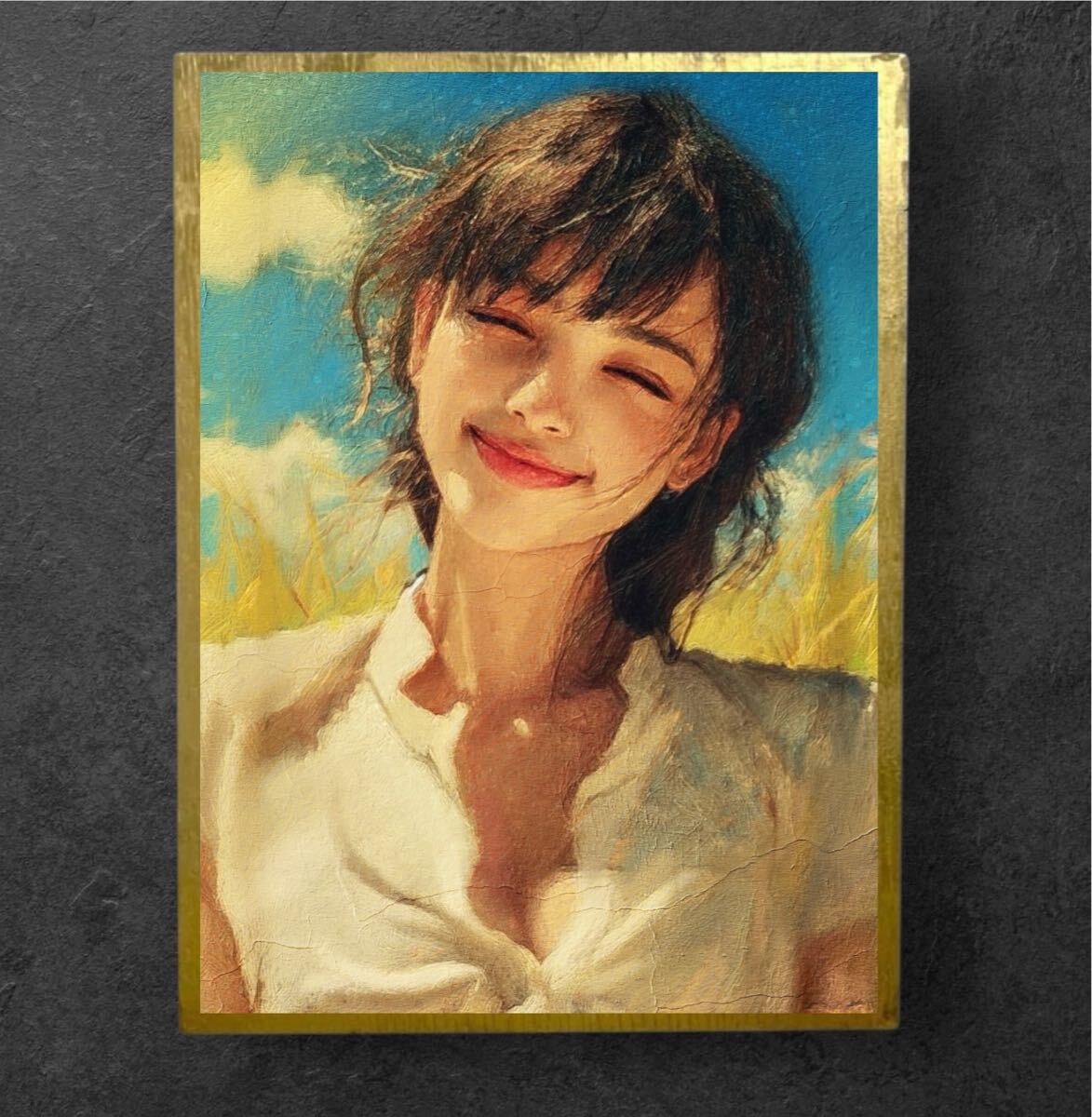 最高傑作・美しい女性の絵画・肖像画・絵画】美しい女性をモデルにした