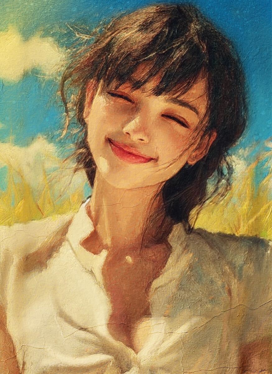 最高傑作・美しい女性の絵画・肖像画・絵画】美しい女性をモデルにした