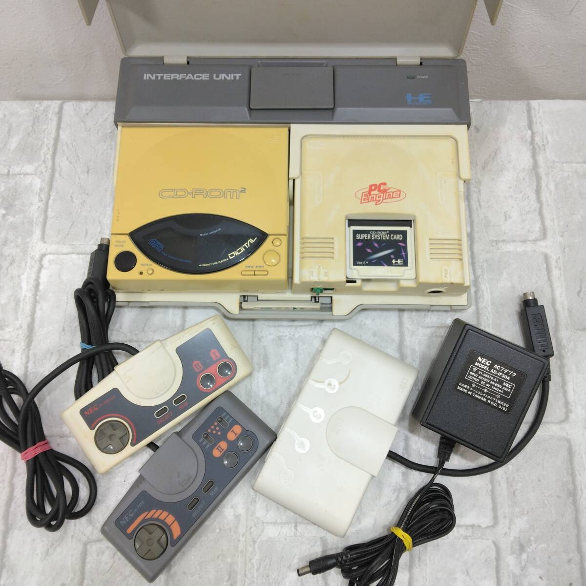 ジャンク品扱い NEC PCエンジンPI-TG001 コントローラーなし ジャンク