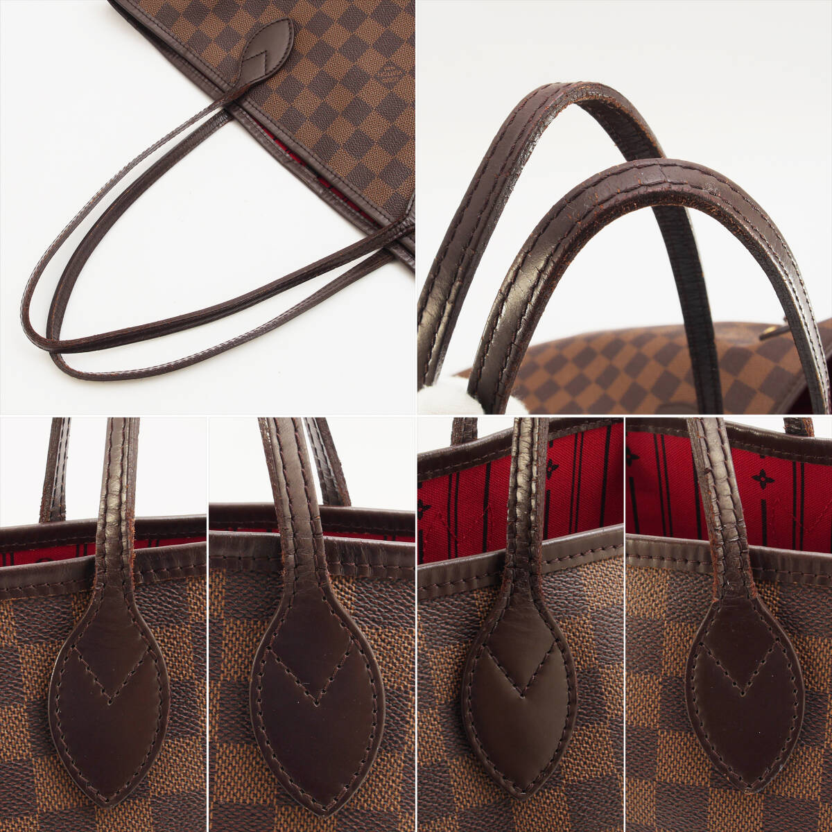 極美品】 ルイヴィトン ダミエ ネヴァーフルMM ハンドバッグ ワン