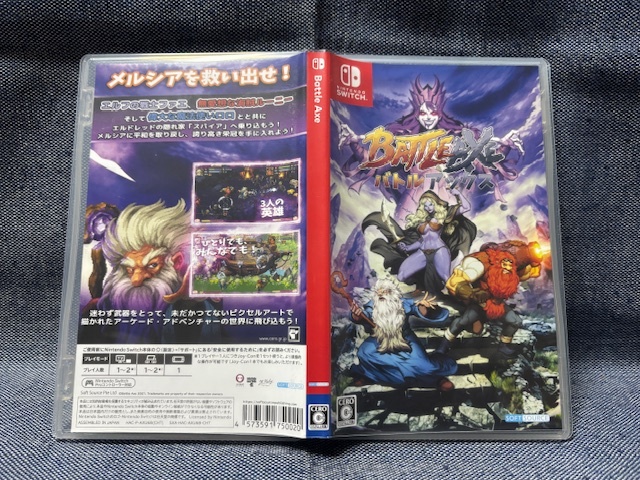 Battle BATTLE AXE - Switch(中古品) 新品未開封バトルアックス Battle