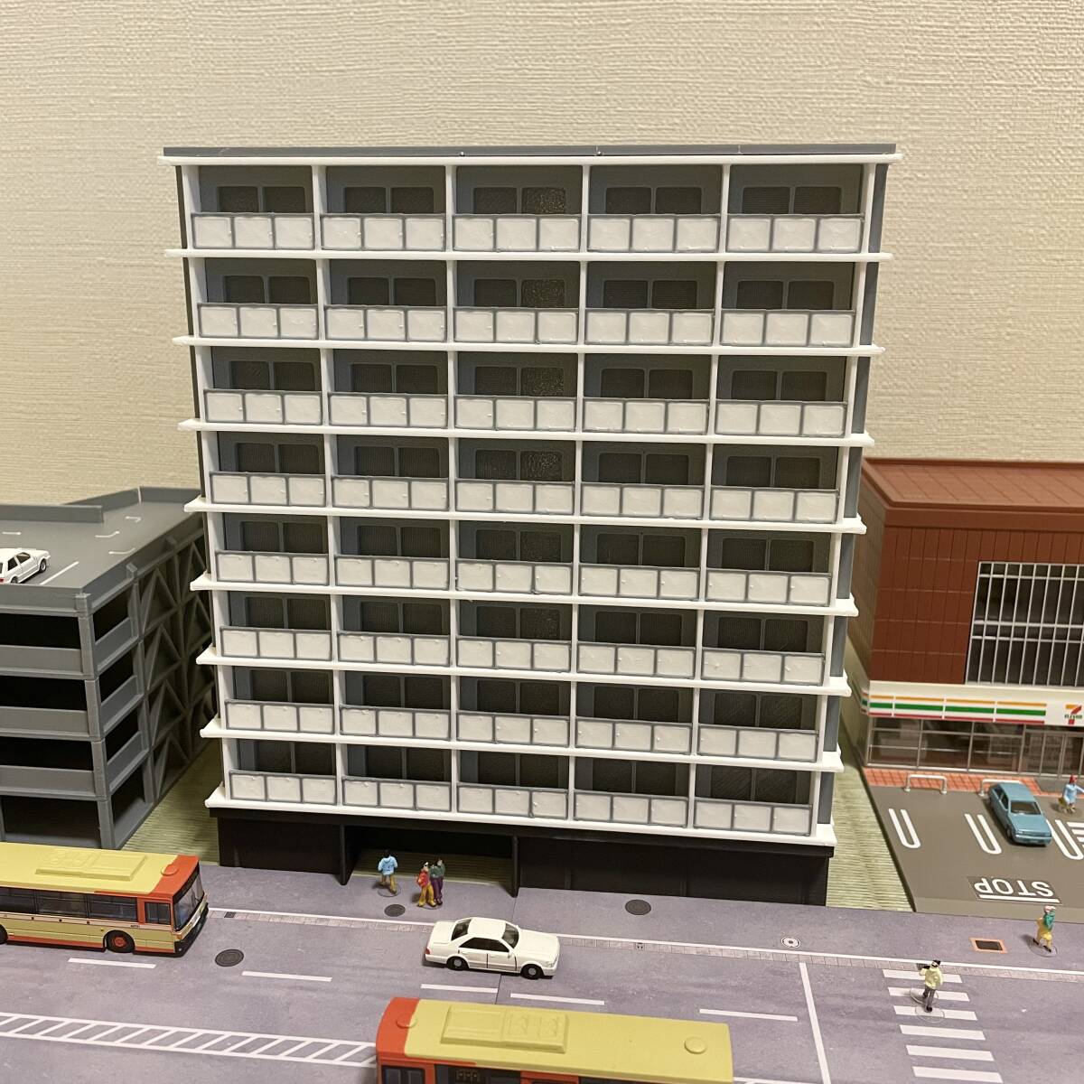 Nゲージ 都市型マンションA ストラクチャー（完成品）模型｜Yahoo
