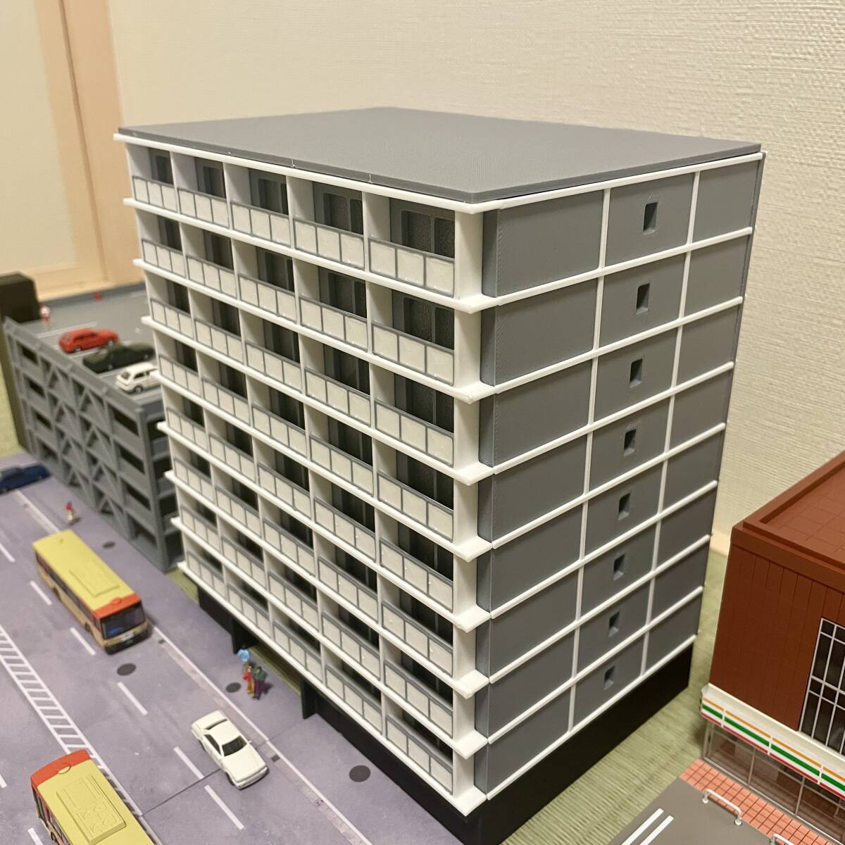 Nゲージ 都市型マンションA ストラクチャー（完成品）模型｜Yahoo