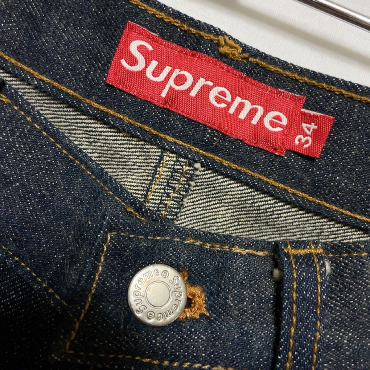 Old Supreme デニム オールド シュプリーム 濃紺 赤耳 初期 90s