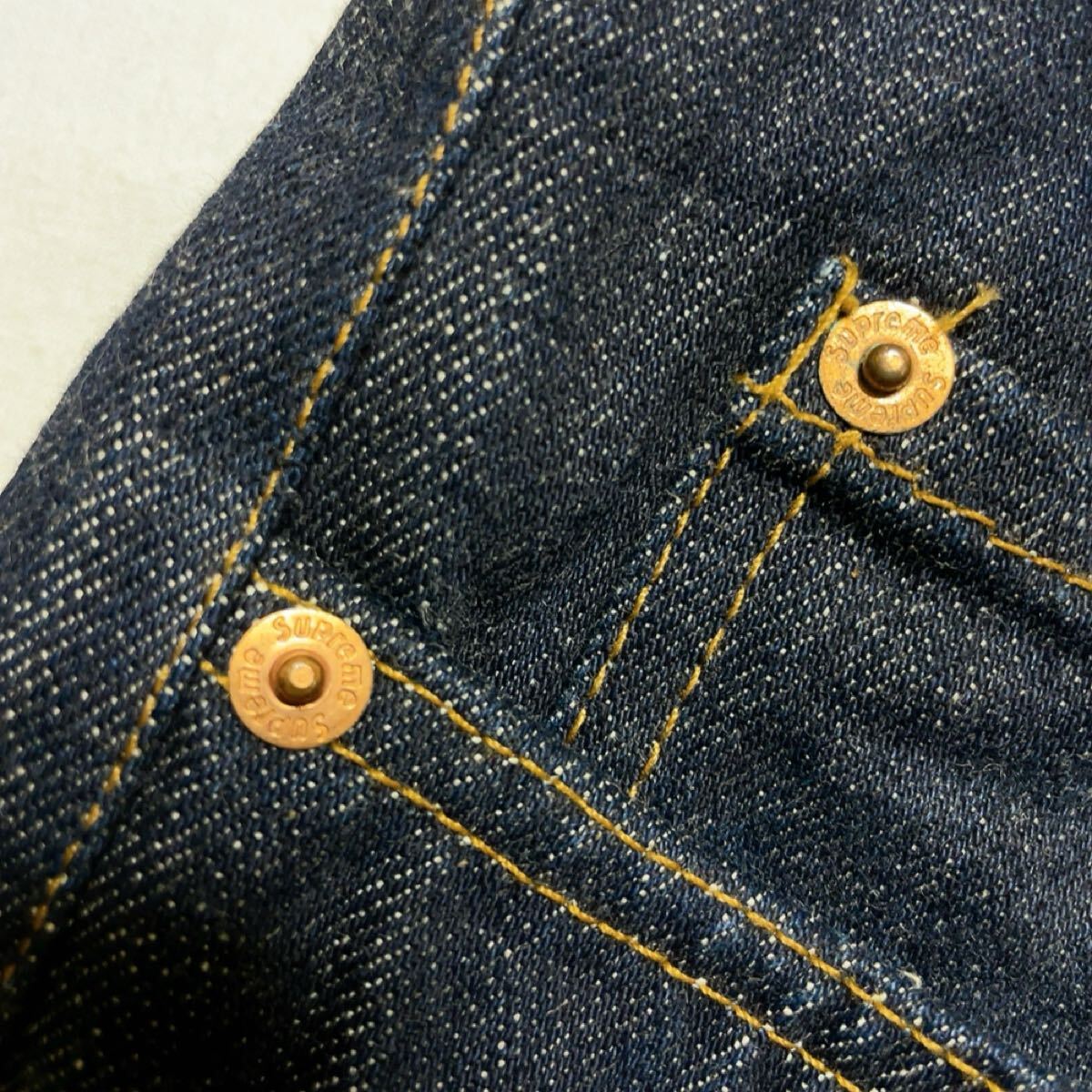 Old Supreme デニム オールド シュプリーム 濃紺 赤耳 初期 90s