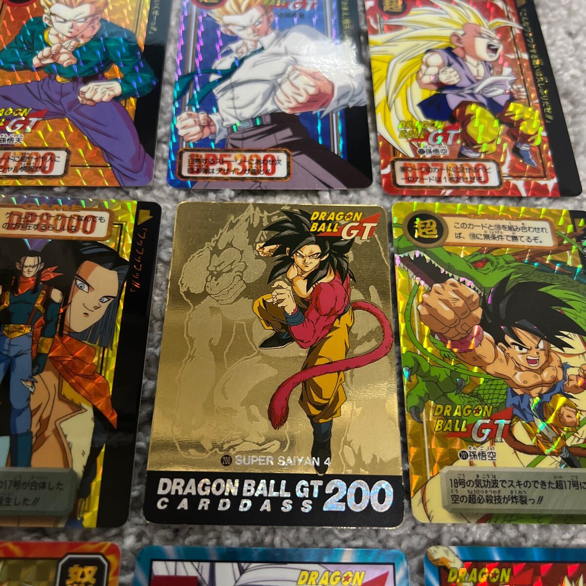 未剥し美品】ドラゴンボールGT カードダス スーパーバトル 03 孫悟空
