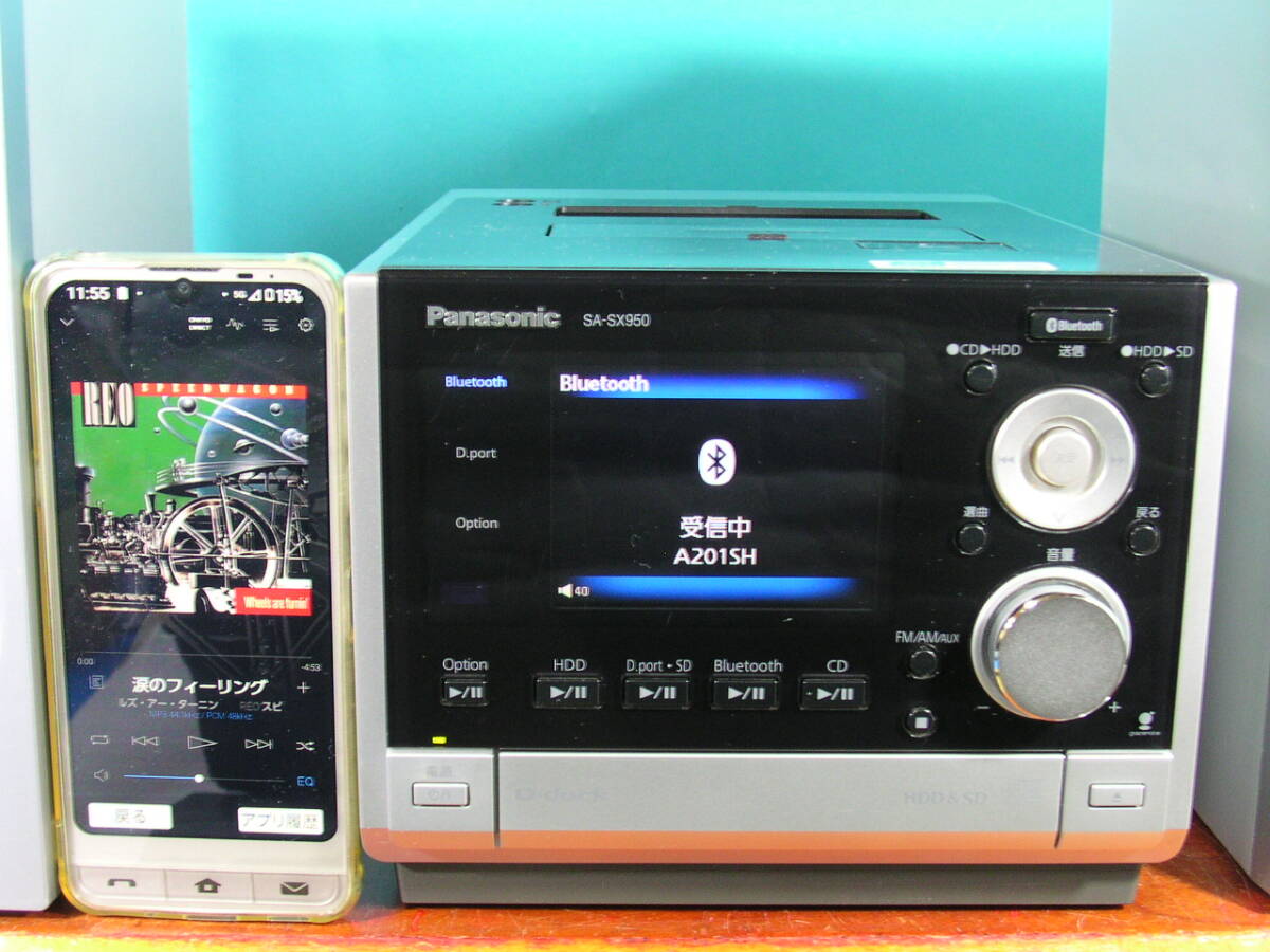 Panasonic HDD/CD/SD/iPodコンポ SC-SX950 Panasonic HDD/CD/SD/iPod