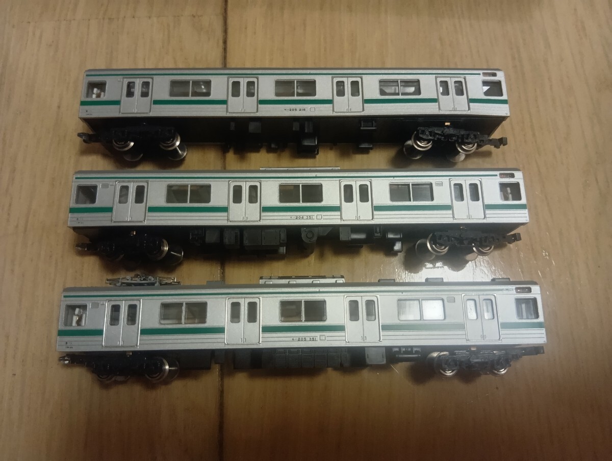10-188 kato 205系 埼京線色 3両増結セット nゲージ｜Yahoo!フリマ（旧