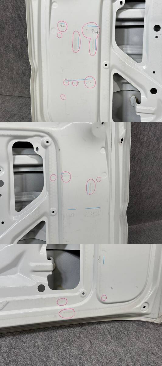 NV100 リアゲート ホワイト 傷あり 17系 エブリィ クリッパー スクラム