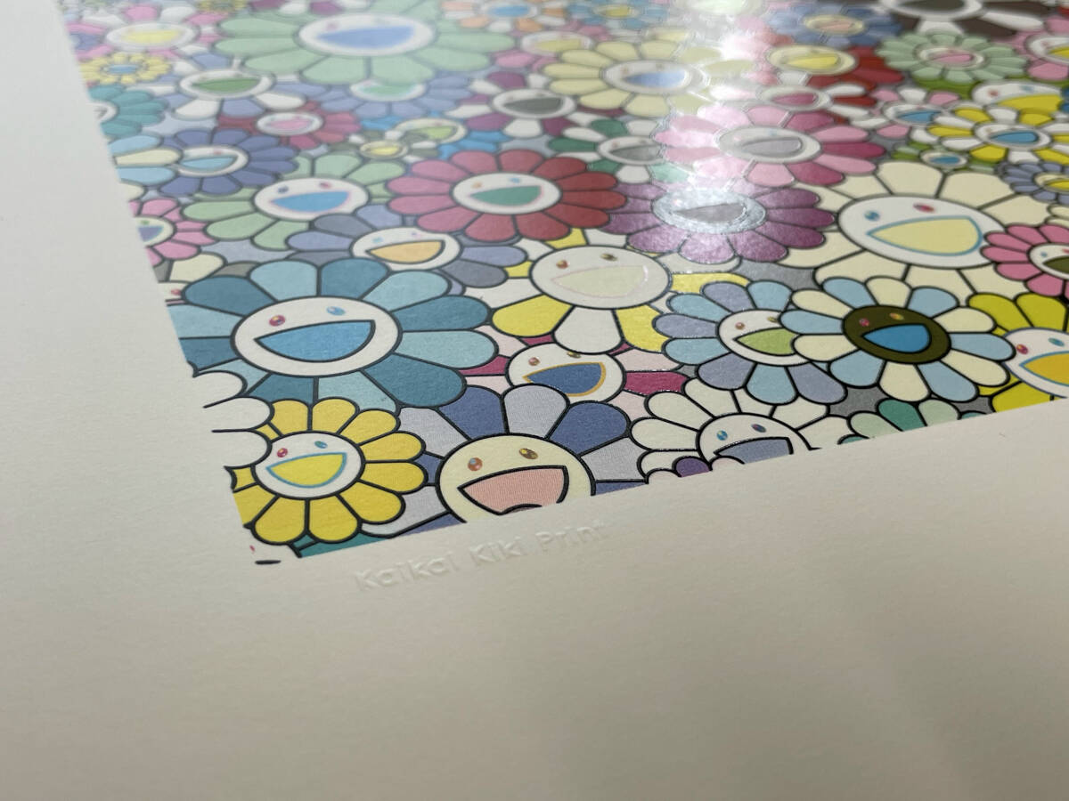 村上隆 2025年 版画 Flowers large 大 クリーブランド美術館 Cleveland