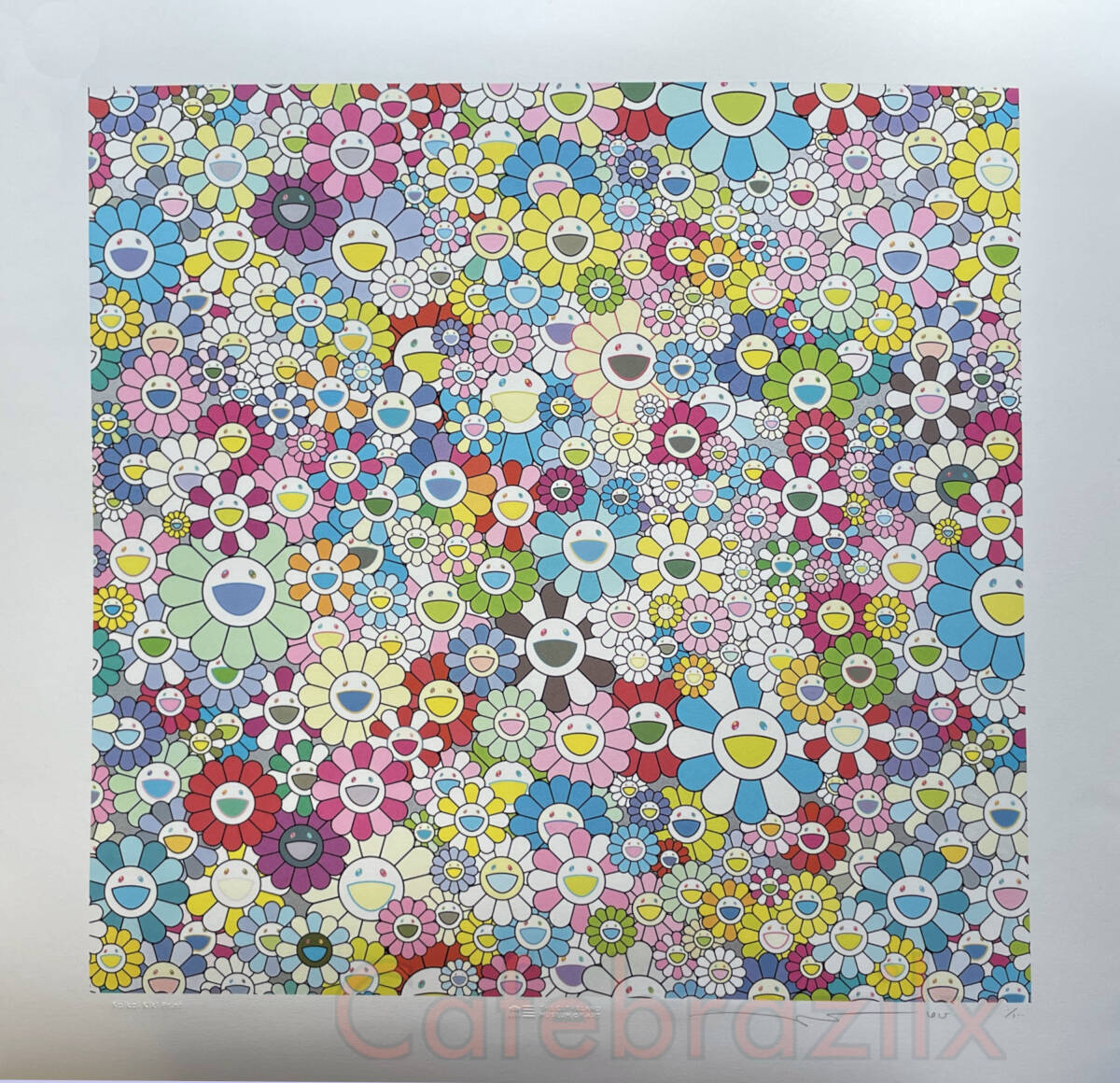 村上隆 2025年 版画 Flowers large 大 クリーブランド美術館 Cleveland