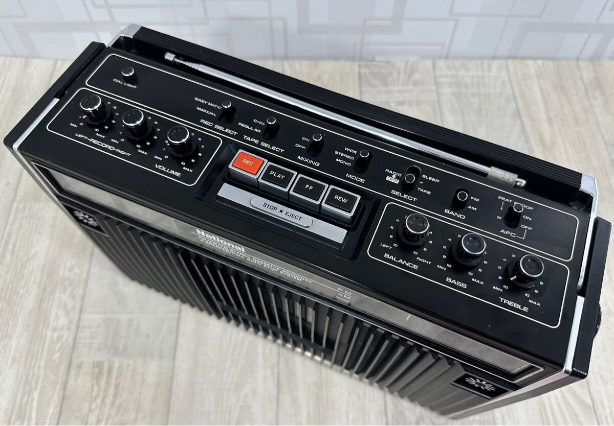 昭和レトロ ラジカセ ナショナル オーディオ機器 National RX-A5PL